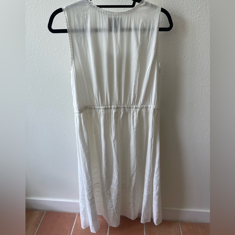 Reformation Lonnie White Midi Dress - Picture 3 of 4